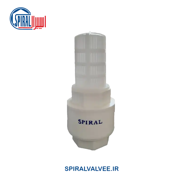 VALVE-VLV-2-IN-POL-NO1 شیر سوپاپ پلیمری 2 اینچی اسپیرال