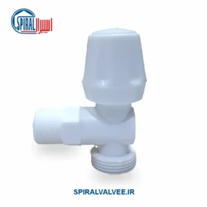 شیر لباسشویی پلیمری 3/4 اینچی اسپیرال