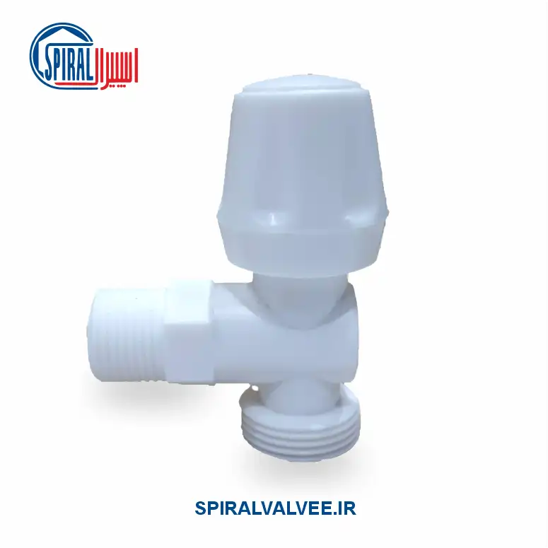 VALVE-WASH-3-4-IN-POL-1 شیر لباسشویی پلیمری 3/4 اینچی اسپیرال